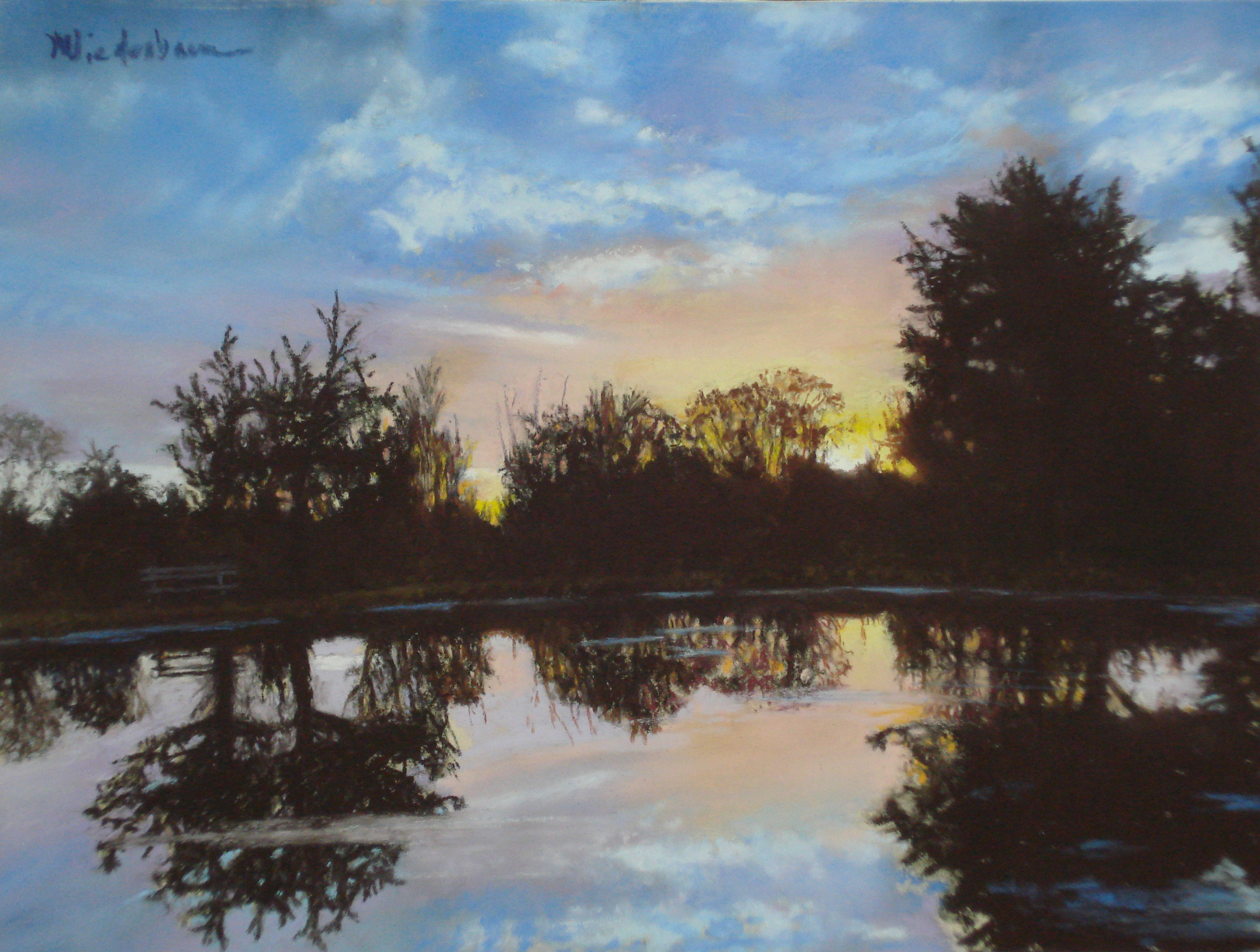 Rock Hill Pond at Sunrise