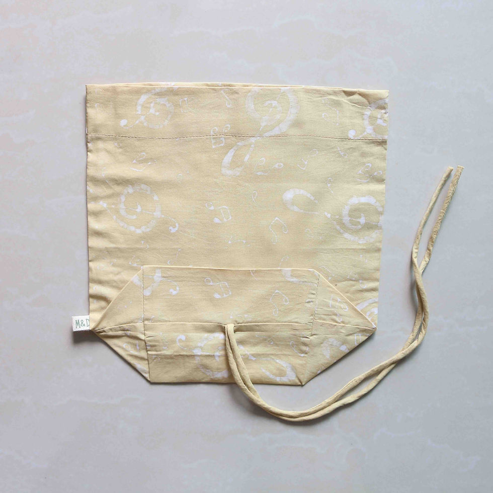 Thumbnail: Fabric Bag (Christmas) - String