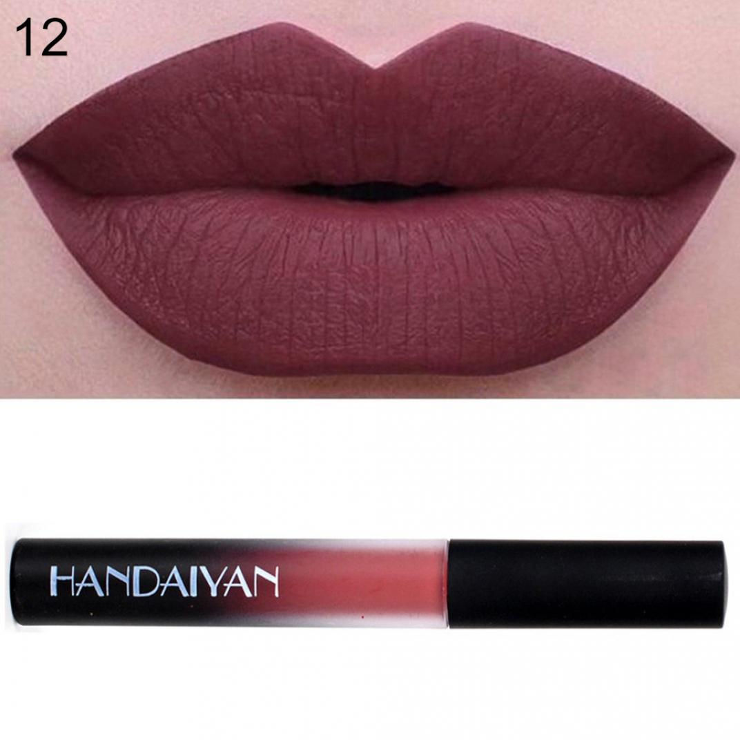 Waterproof Long Lasting Velvet Matte Lip Gloss