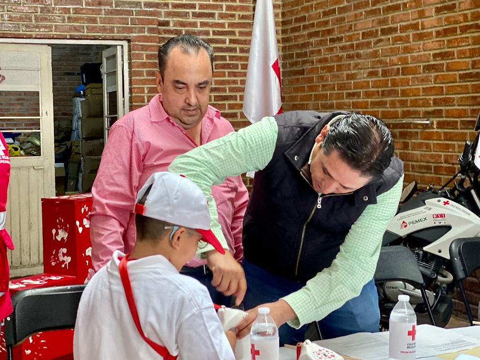 INICIA COLECTA DE LA CRUZ ROJA