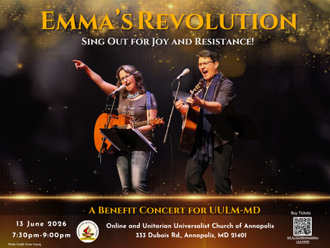 Emma’s Revolution presents: Sing Out for Joy and Resistance!