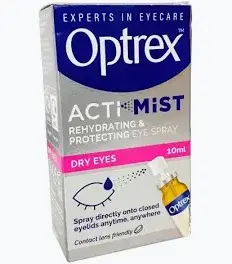 Optrex actimist rehydrating eye spray 10ml
