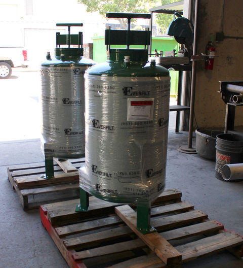 Everfilt Fertilizer Injection Tanks