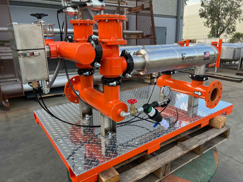 Everfilt® SMS-Series Screen Filters Skid-Mounted