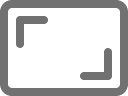 Icono de pantalla completa: maximizar vista