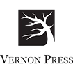 Logo for Vernon Press a white tree on black background