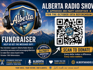 Scan our QR Code to Donate! Let's Go Alberta!