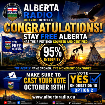 🎉 **CONGRATULATIONS, STAY FREE ALBERTA!** 🎉