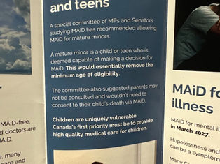 Canada’s Dangerous Descent: MAiD for Children and the Radical Ideologies of the Liberal Party and NDP