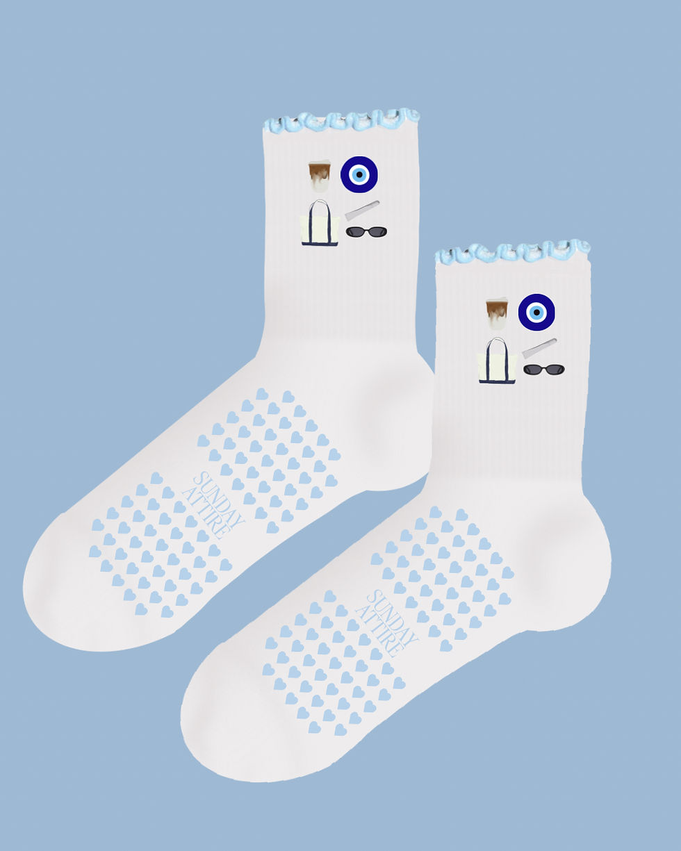 Thumbnail: Sunday Routine Grip Socks
