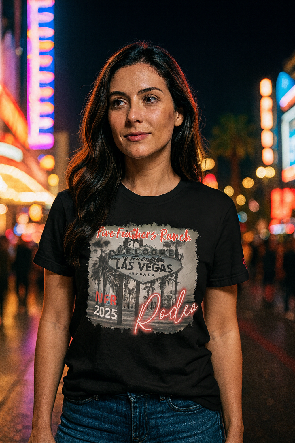 FFR Red Vegas NFR Unisex T-Shirt