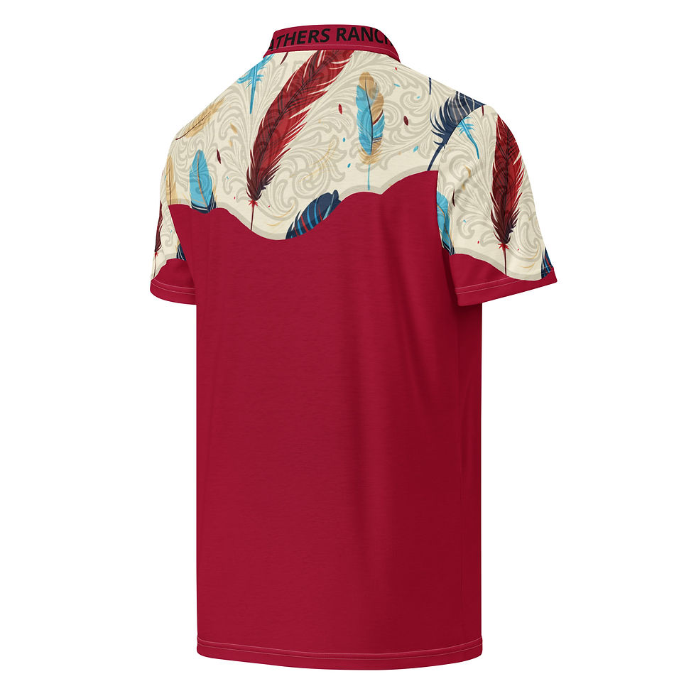 Thumbnail: FFR Men’s Red Feather SLIM FIT Polo