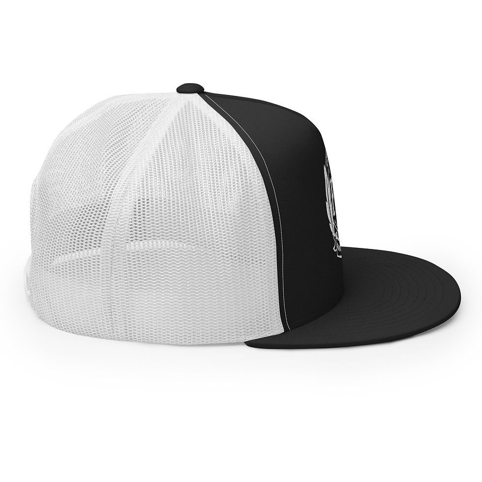 Thumbnail: FFR Banner Trucker Cap Blk Wht