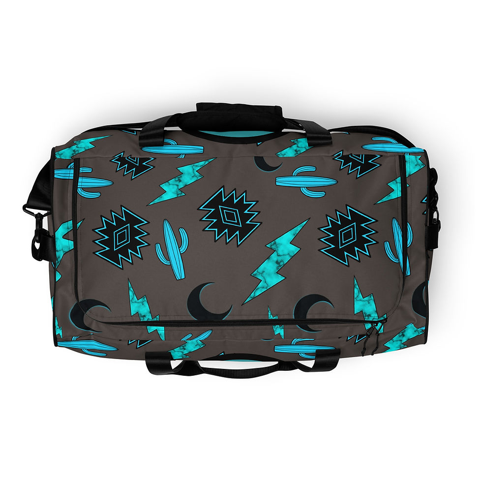 Thumbnail: FFR Lightning Bolt Moon Duffle Bag