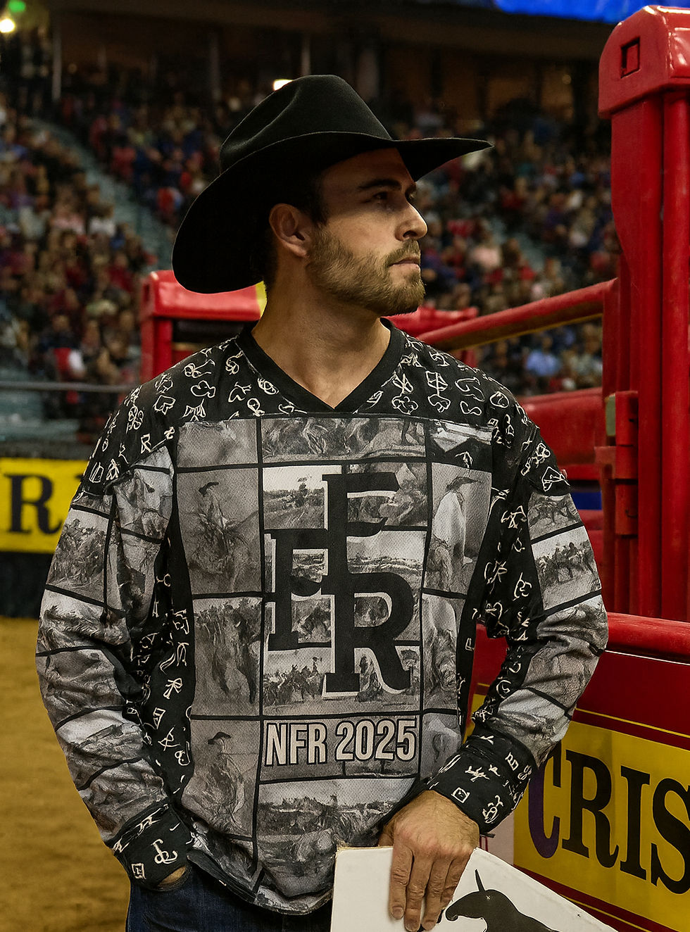 FFR Unisex Branded Vintage Photo NFR Jersey (BLACK) SPECIAL EDITION