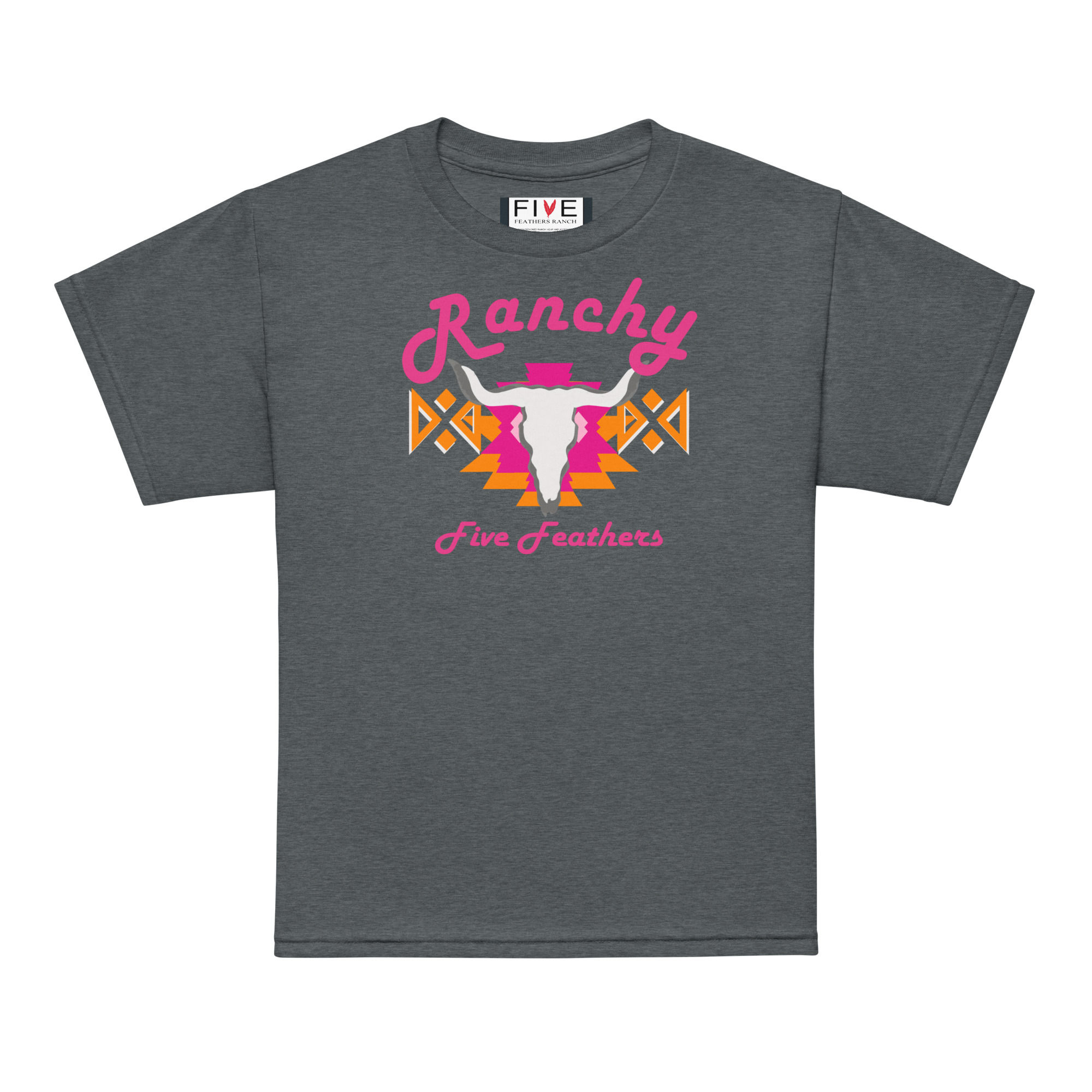 FFR Youth Neon Ranchy Skull T-Shirt