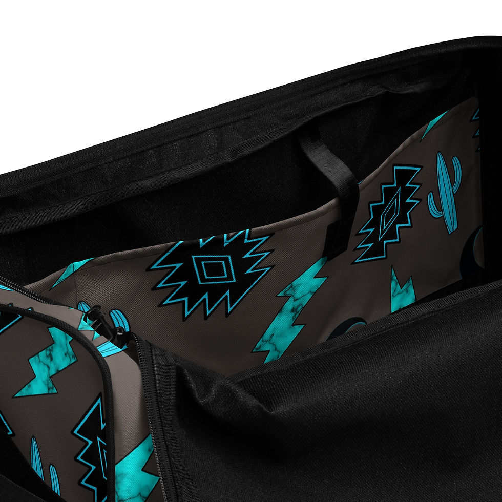 Thumbnail: FFR Lightning Bolt Moon Duffle Bag