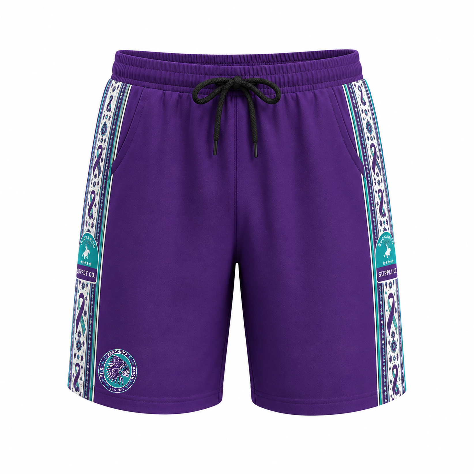 Customized Bullfighter Trunks-11" Inseam-Suicide Awareness Benefit