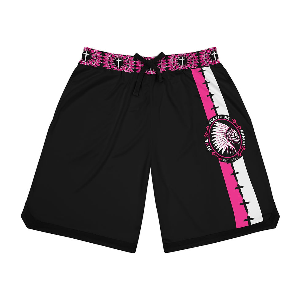 FFR Pink & Black Bullfighter Trunks