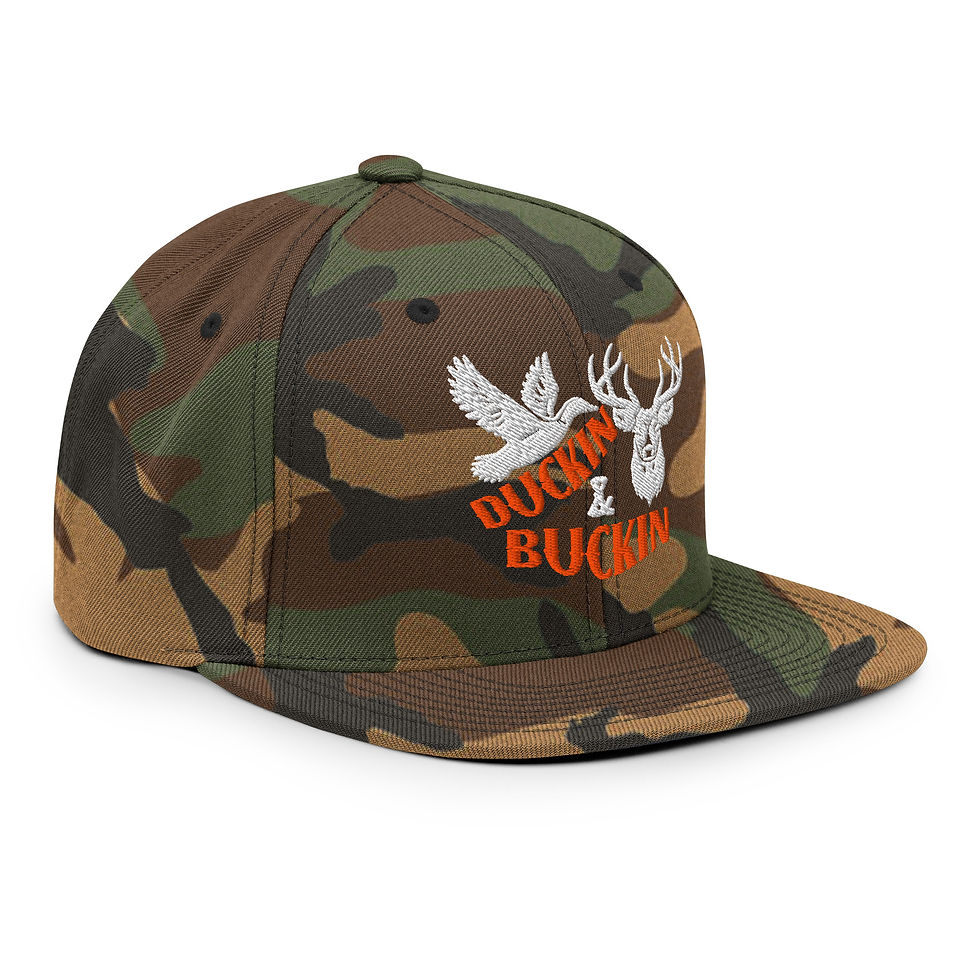 Thumbnail: FFR Duckin and Buckin Camo Snapback Cap
