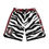 Thumbnail: FFR Red and Black Tiger Hawaiian Bullfighter Trunks