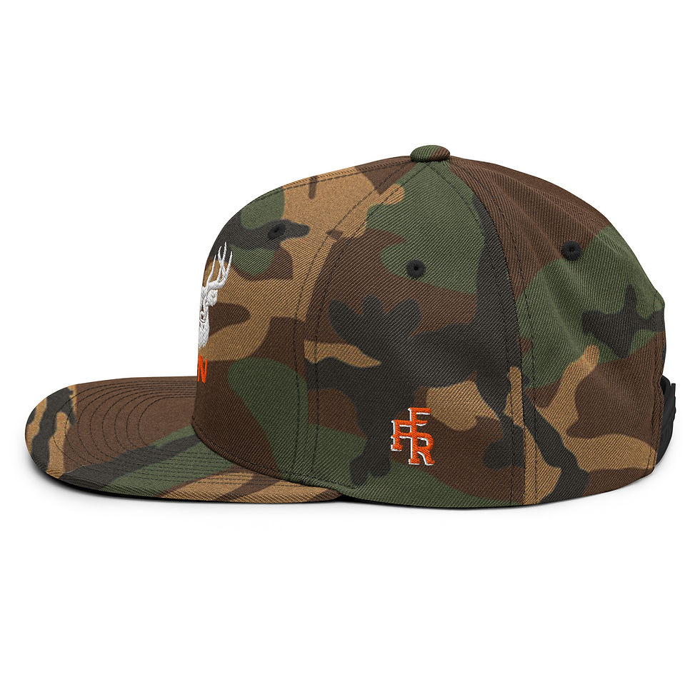 Thumbnail: FFR Duckin and Buckin Camo Snapback Cap