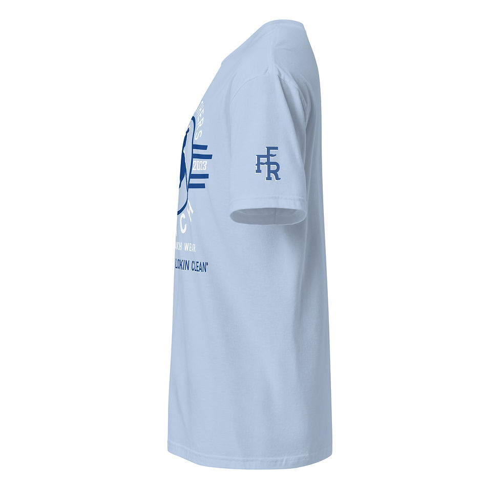 Thumbnail: FFR Women's Barrel Racer Circle Logo Short-Sleeve T-Shirt Navy Wht