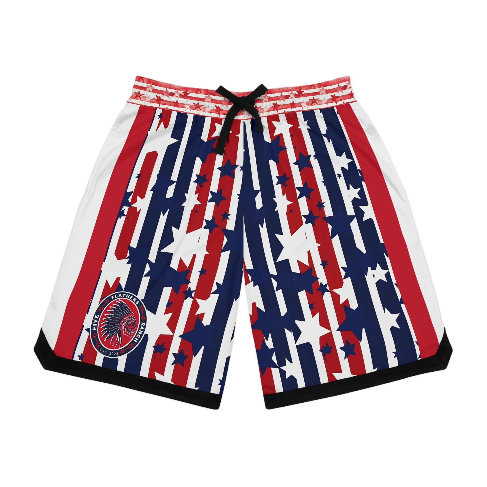 FFR Big Star - Red White and Blue Bullfighter Trunks