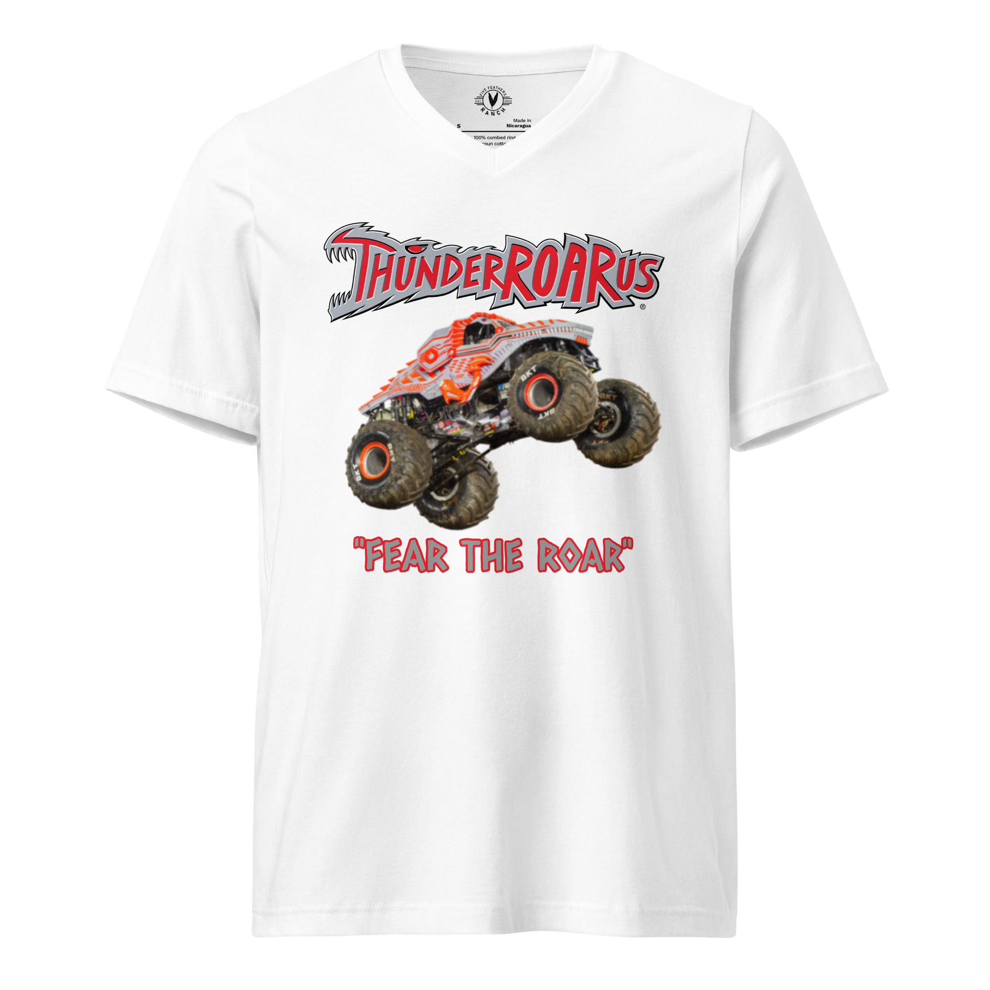 FFR Unisex ThunderROARus Short Sleeve V-Neck T-Shirt 2026