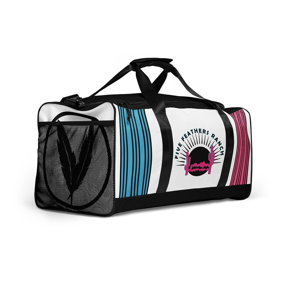 Thumbnail: FFR Cactus Sunrise Retro Duffle Bag