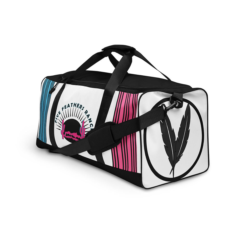 Thumbnail: FFR Cactus Sunrise Retro Duffle Bag