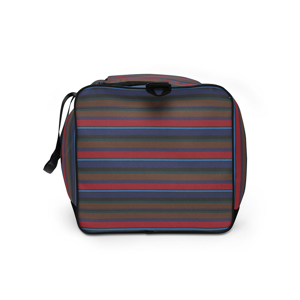 Thumbnail: FFR Retro All Stripes Duffle Bag