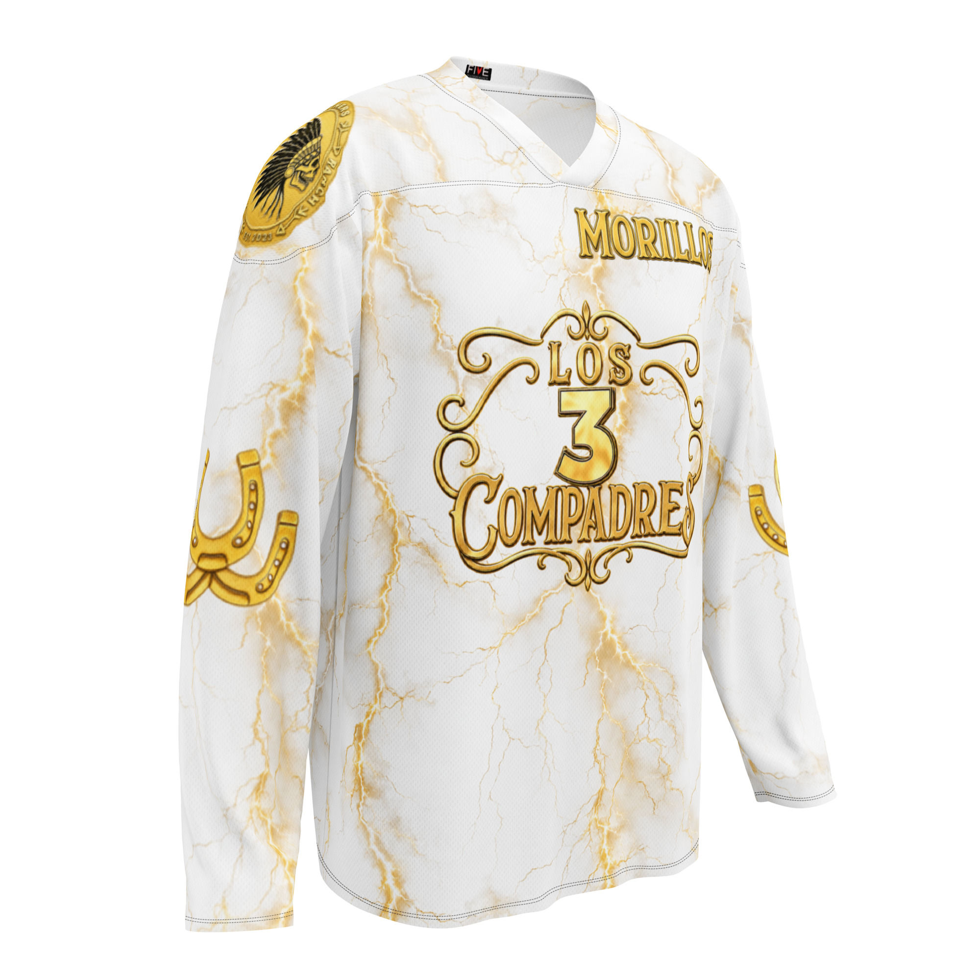 FFR Custom Bullfighting Jersey - CHICOTES for Omar Gonzales Gold