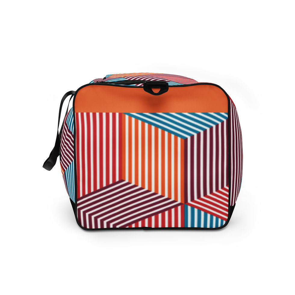 Thumbnail: FFR Geometric Groovy Duffle Bag