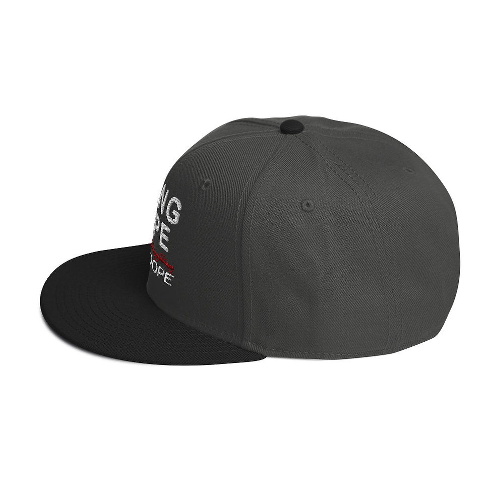 Thumbnail: FFR Slang Rope Grey Snapback Hat