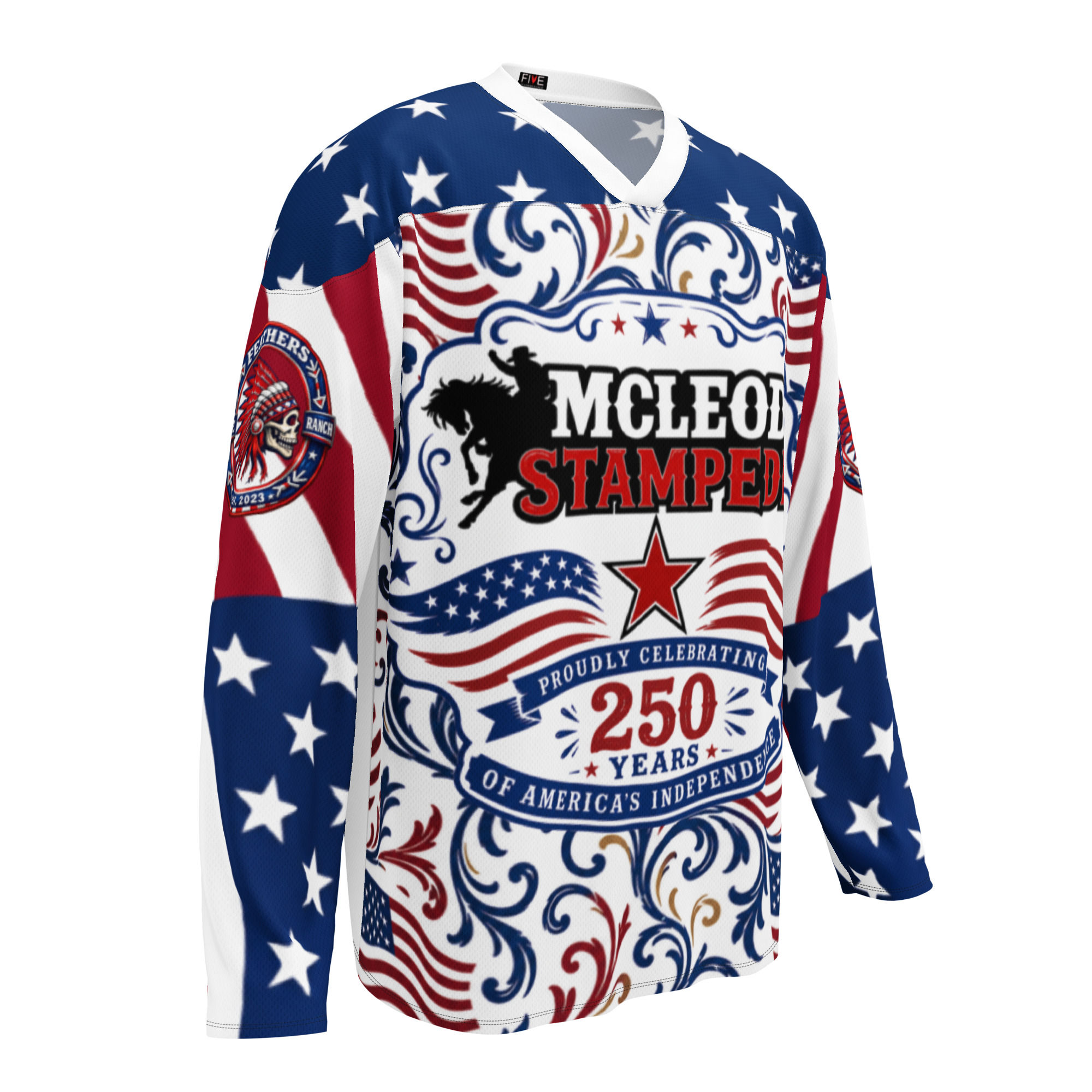 Customized Bullfighter Regular Jersey-CRAIG CAUDLE- McLeod Rodeo Jersey