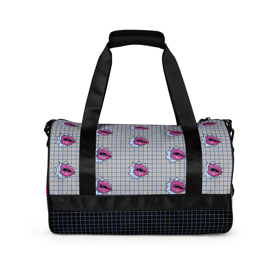 Thumbnail: FFR Blue and Pink Lips Gear Bag