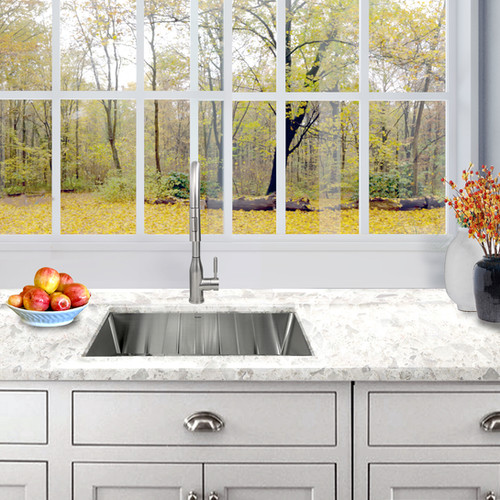みー Single Bowl Kitchen Sink 2318 - MSI Surfaces