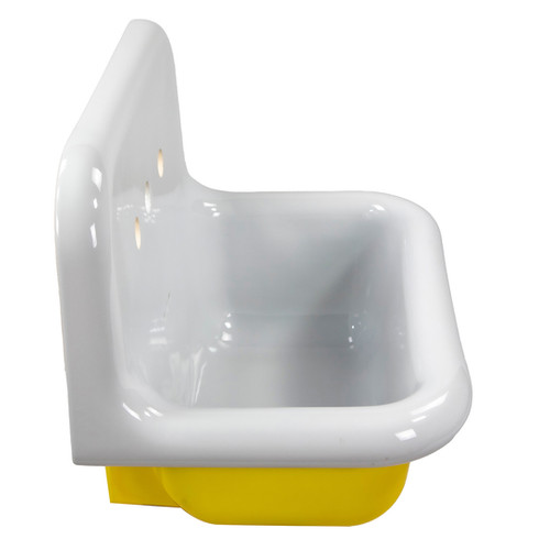 24-inch Fireclay Wallmount Bathroom Sink - Nantucket Sinks USA