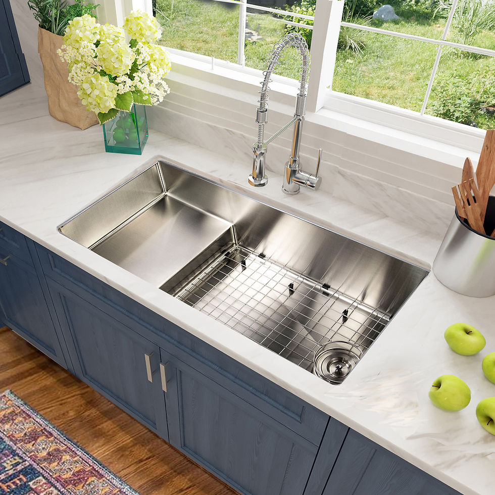 Nantucket Sinks x Studio Dearborn Pro Series Stainless Sink