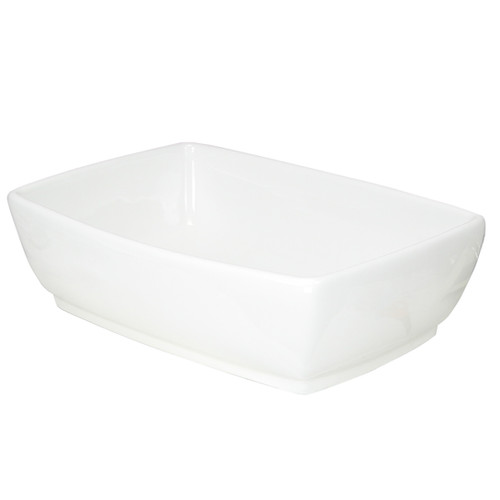 網湖 Nantucket Sinks USA NSV1913 - Rectangle White Vessel Sink