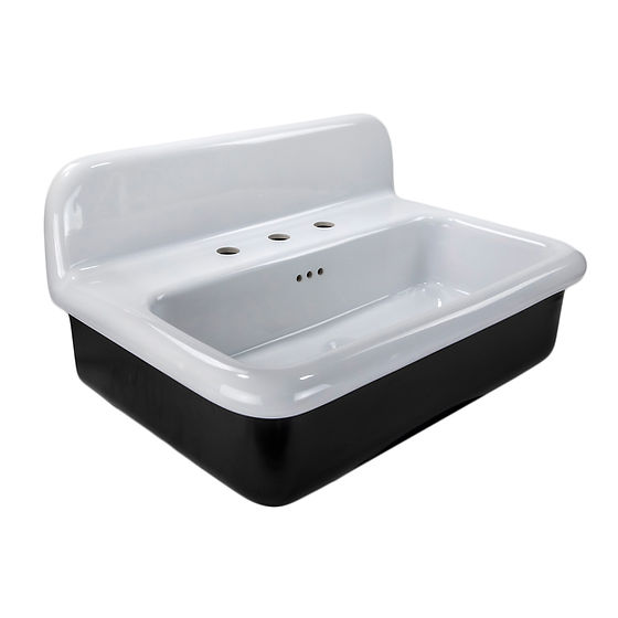 NS-VCDM27-BLKW | Nantucket Sinks USA