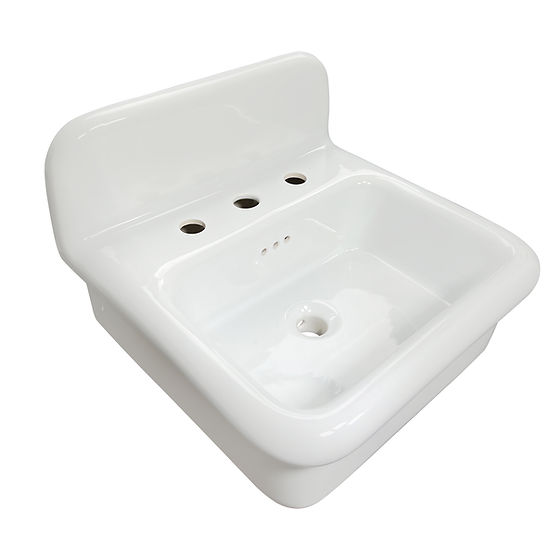 GMDNS105 ○ SILIK / シリック lo stile di cla Nantucket Sinks Victorian Era Bathroom Sink - NS-VCDM20-WW