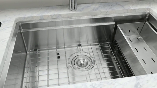 Nantucket Sinks USA SR-PS-3620-16 - Large 36 Inch Prep Station Sink