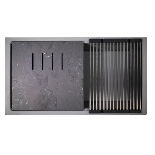 PR3419-TI-UM: Large Single Bowl Granite Composite Sink with