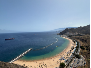Playa de Las Teresitas (Santa Cruz de Tenerife, Islas Canarias)