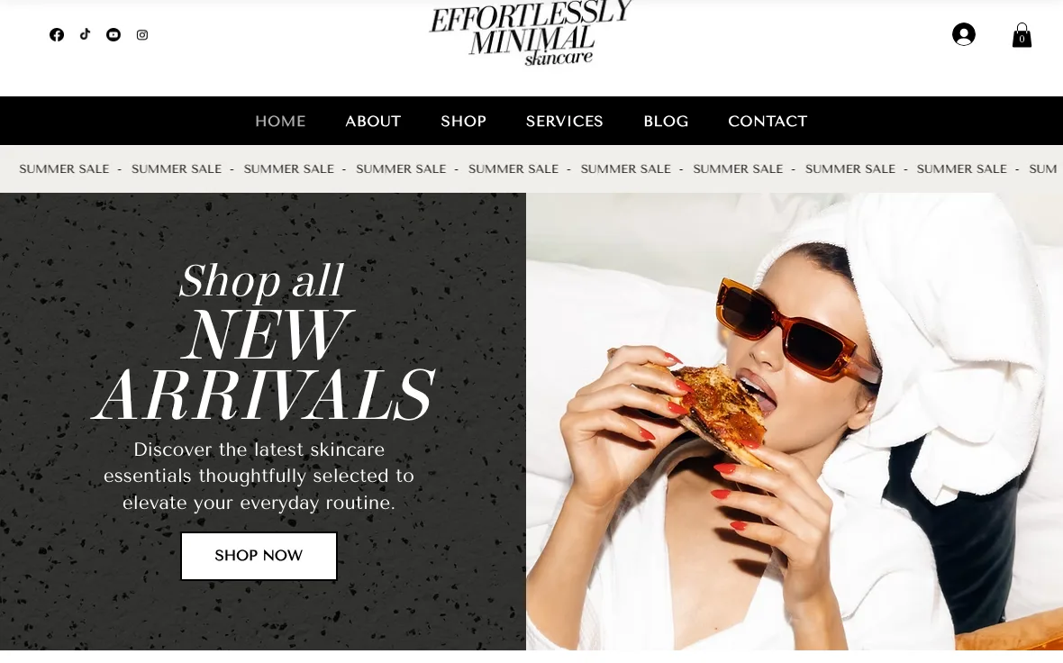 Minimal eCommerce