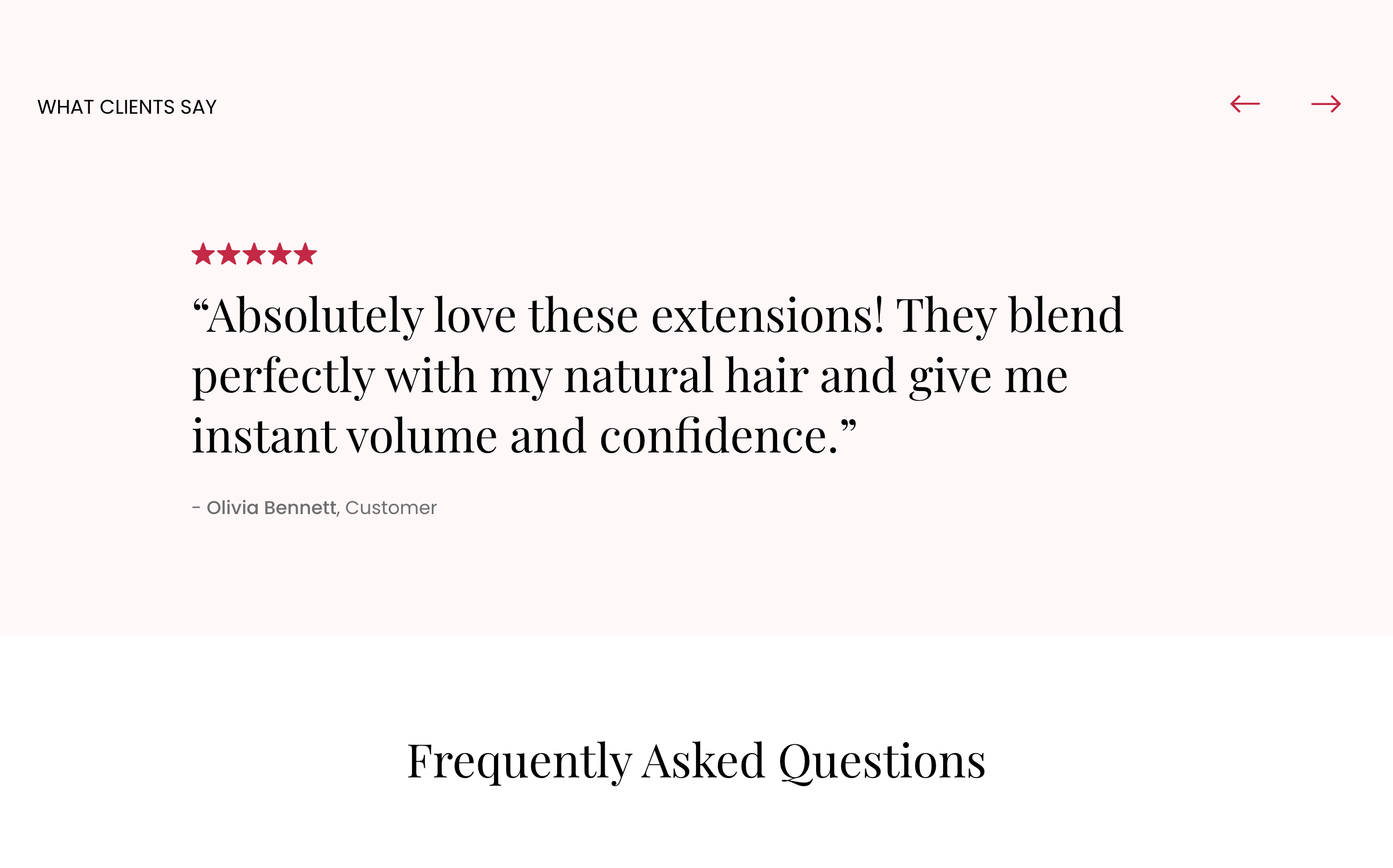 Testimonials