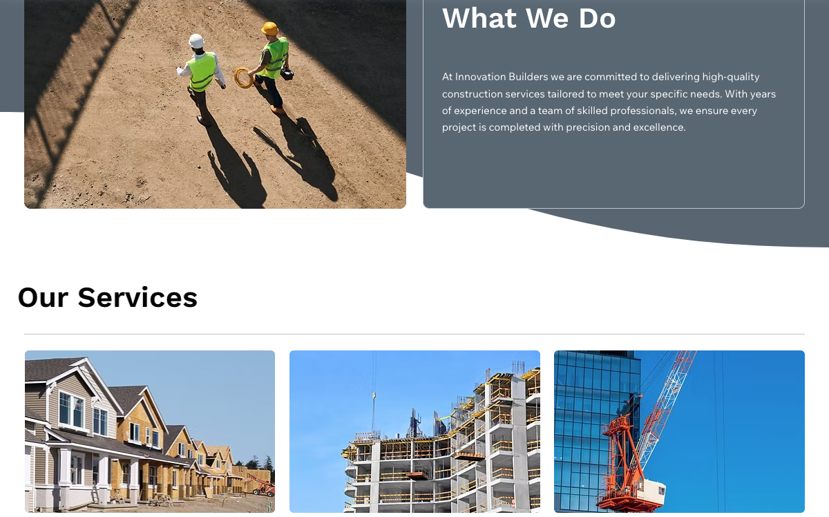 What We Do