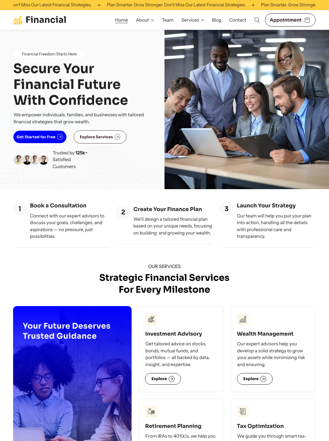Financial Advisory